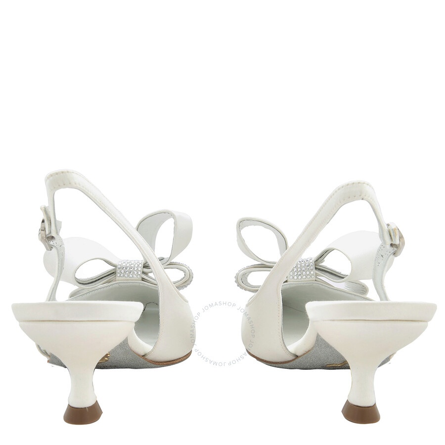 Rene Caovilla Jeweled Arabella 50 SlingBack Pumps - 3