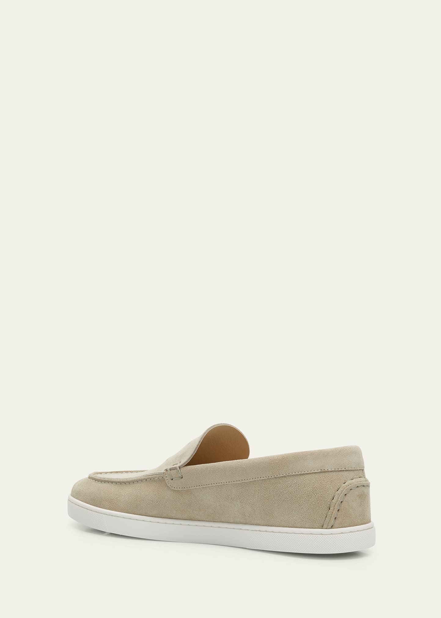 Men's Varsiboat Red Sole Leather Boat Shoes - 3