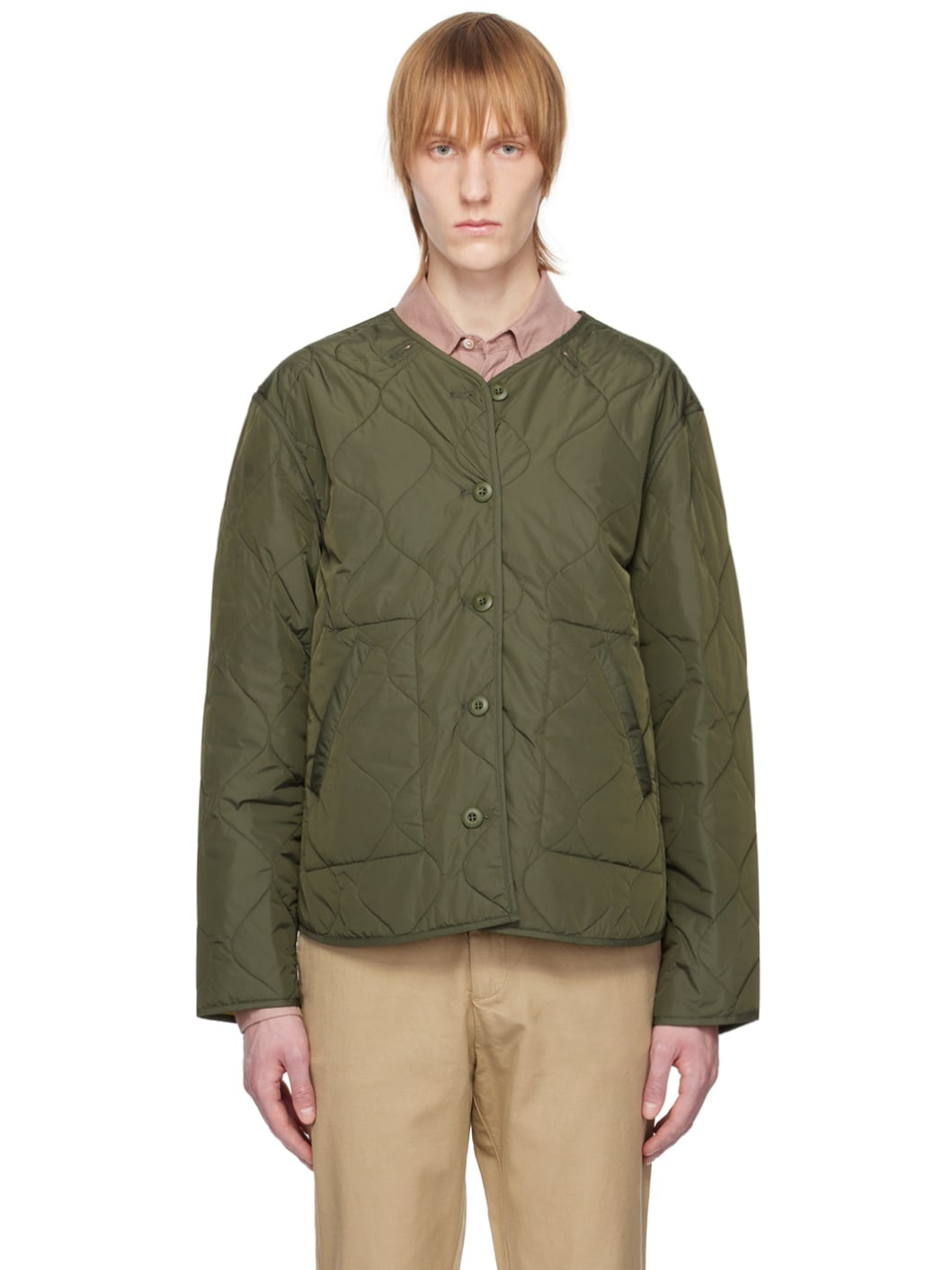 Khaki Cody Reversible Jacket - 1