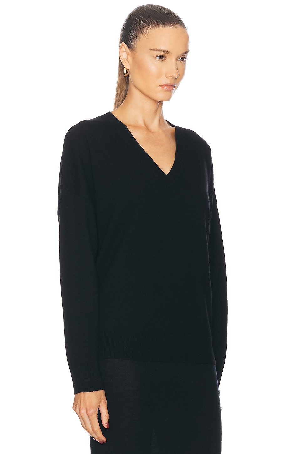 Zoe V Neck Sweater - 2