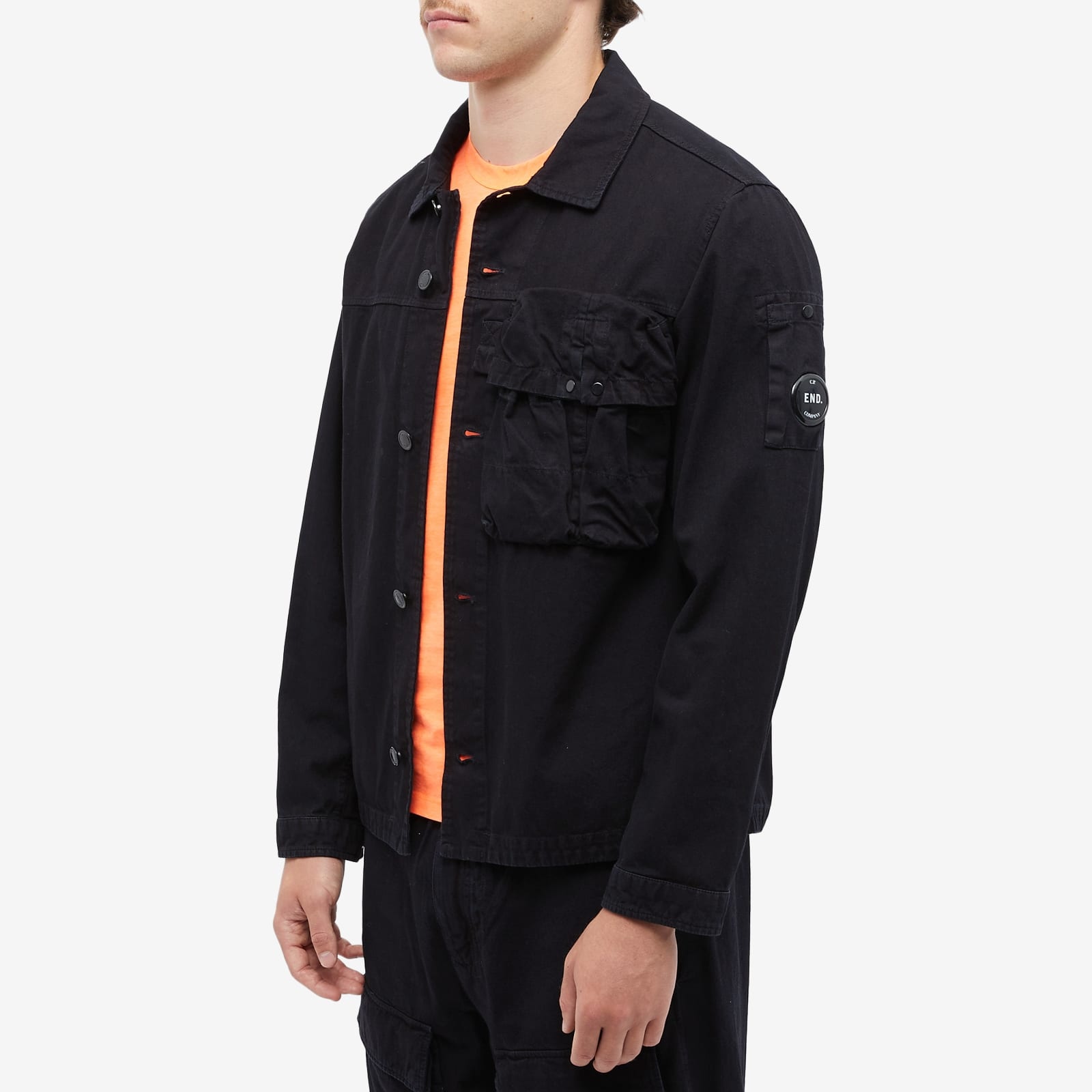 END. x C.P. Company ‘Adapt’ Blu Overshirt - 2