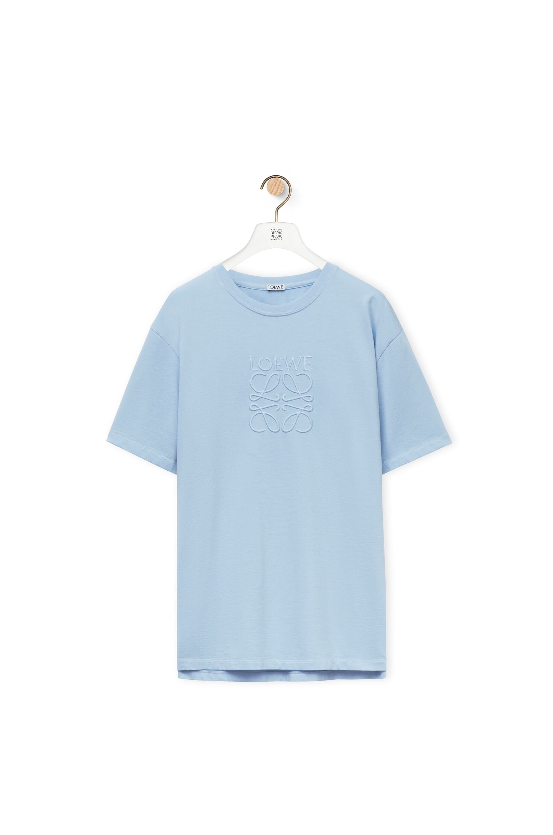 LOEWE｜ (Relaxed Fit T-Shirt in cotton (H526Y22XBN 4160) Relaxed fit T-shirt in cotton Green - LOEWE