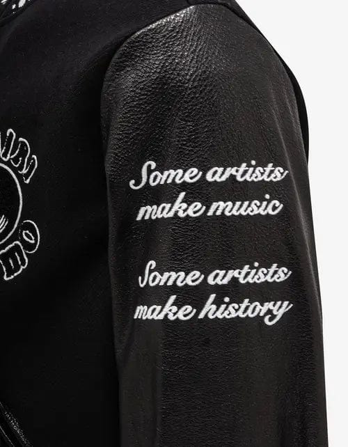 Amiri Black DJ Premier Varsity Jacket - 11