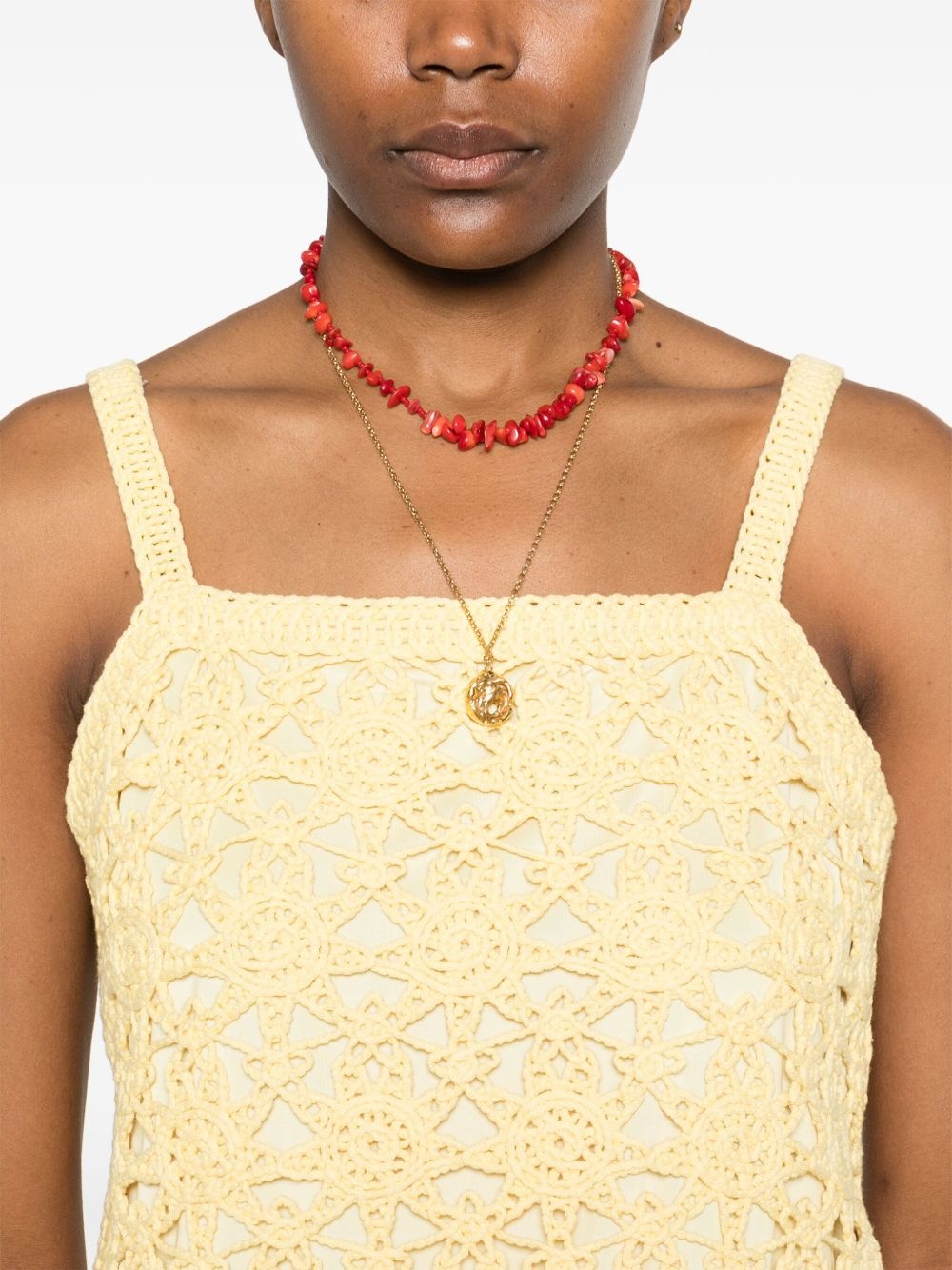 crochet-knit top - 5