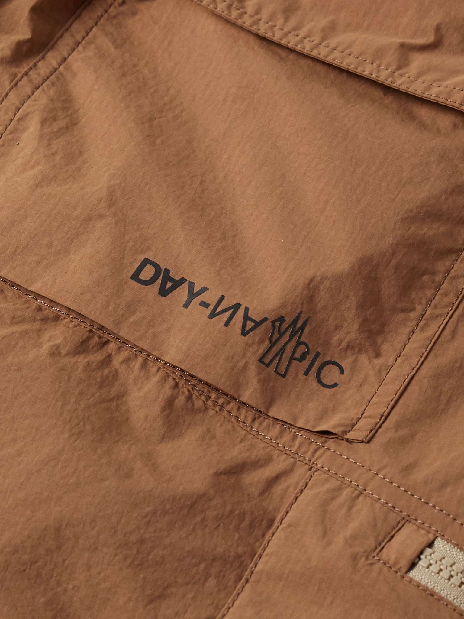 Straight-Leg Logo-Appliquéd Ripstop Cargo Shorts - 4