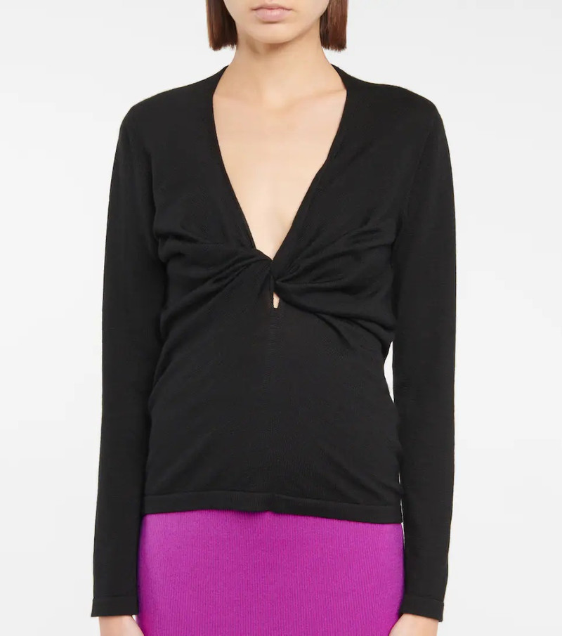 Cashmere and silk top 5