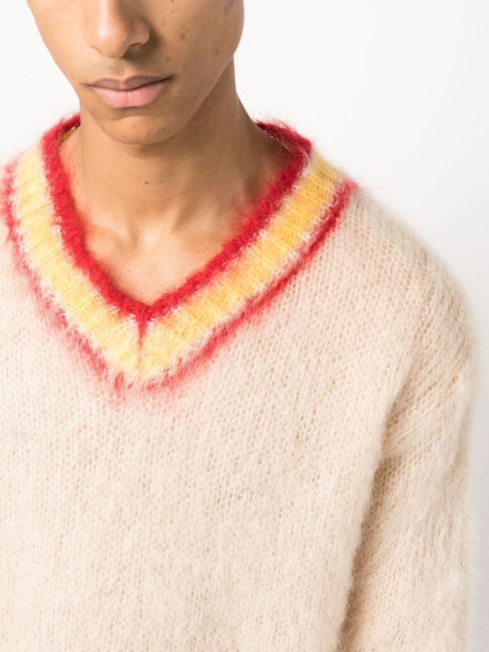brushed mohair-blend jumper - 5