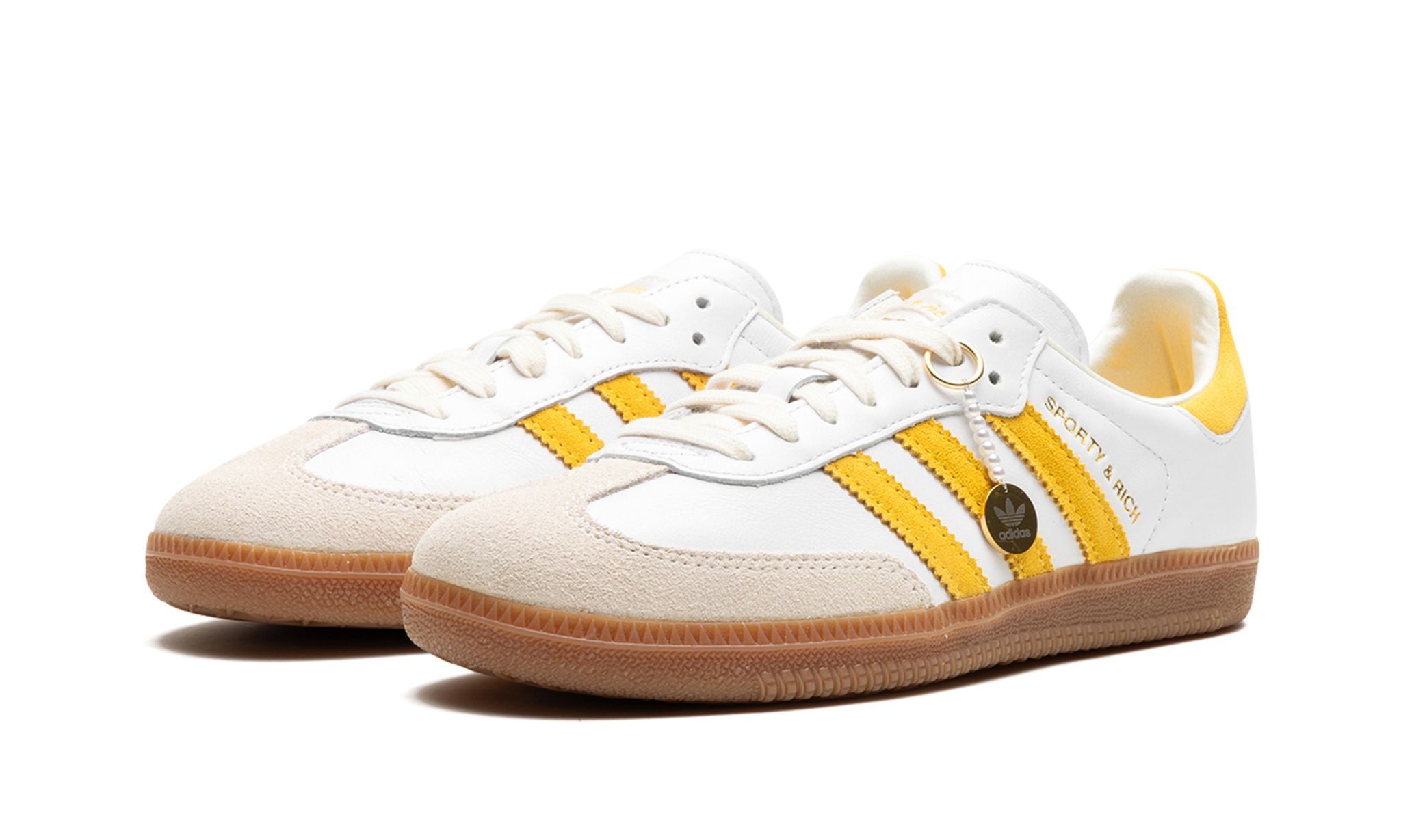 Samba OG "SPORTY & RICH - White Bold Gold" - 2