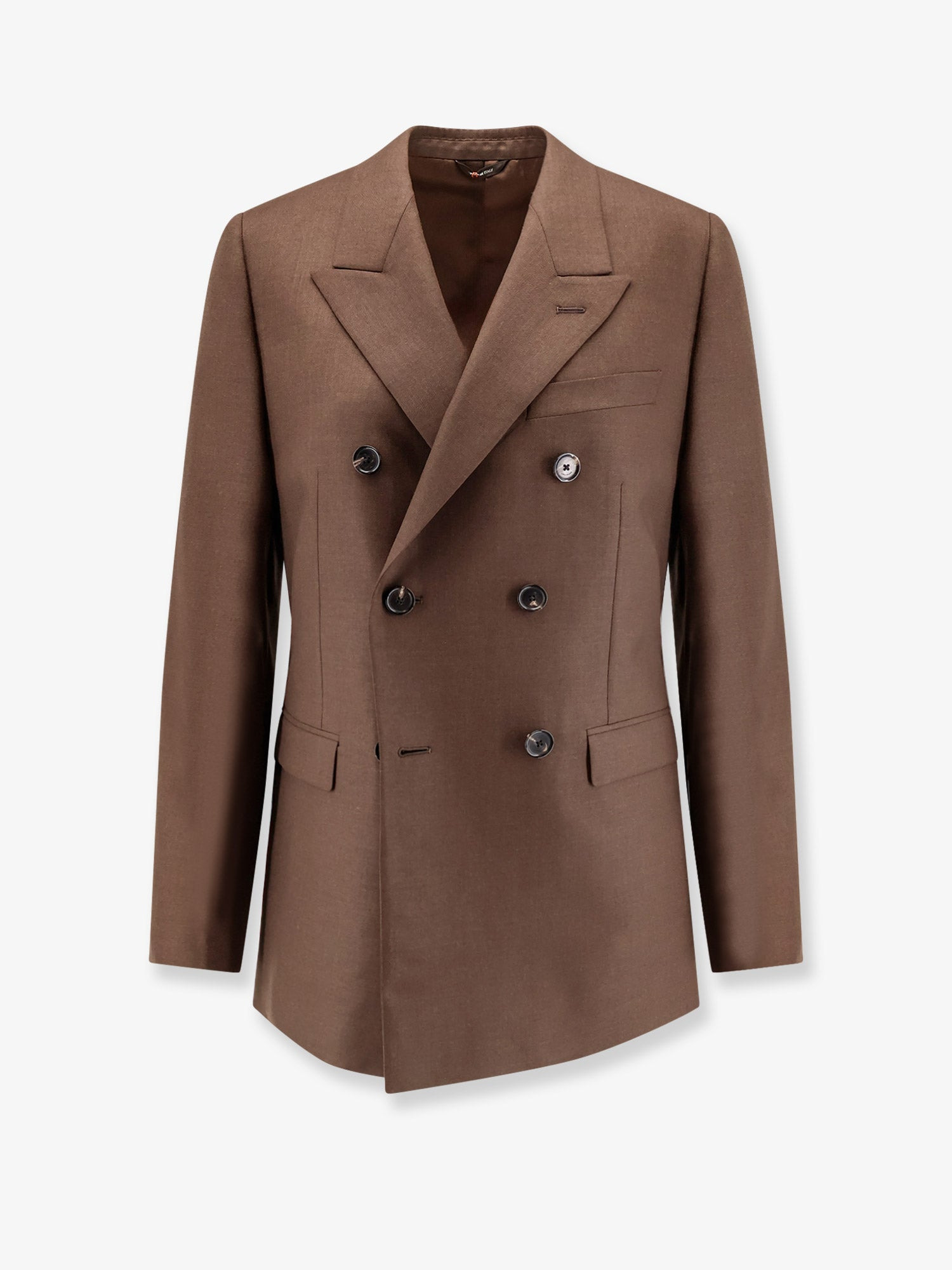 Loro Piana Tasmanian Virgin Wool Double-Breasted Blazer - 1