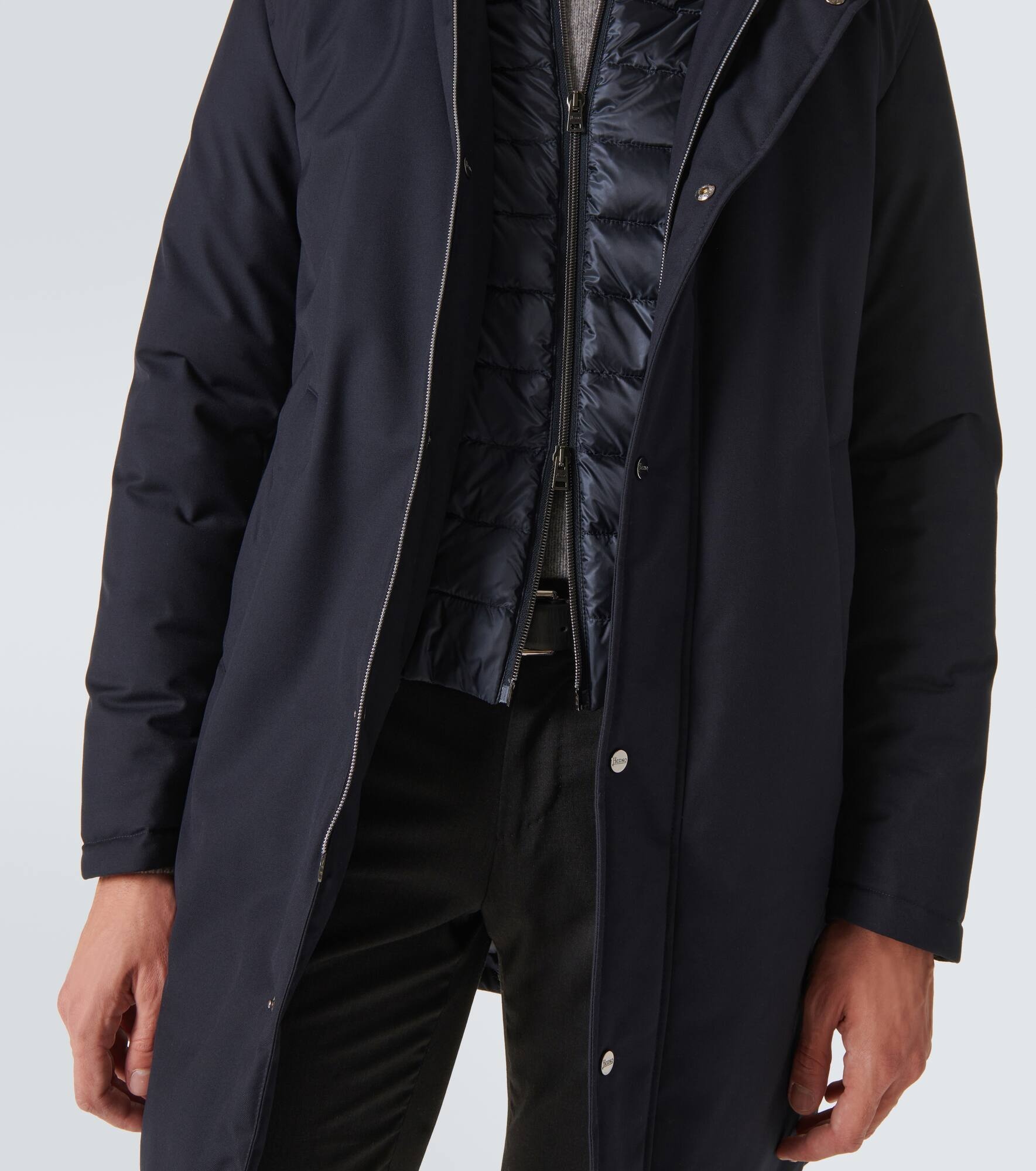 Paneled down coat - 6
