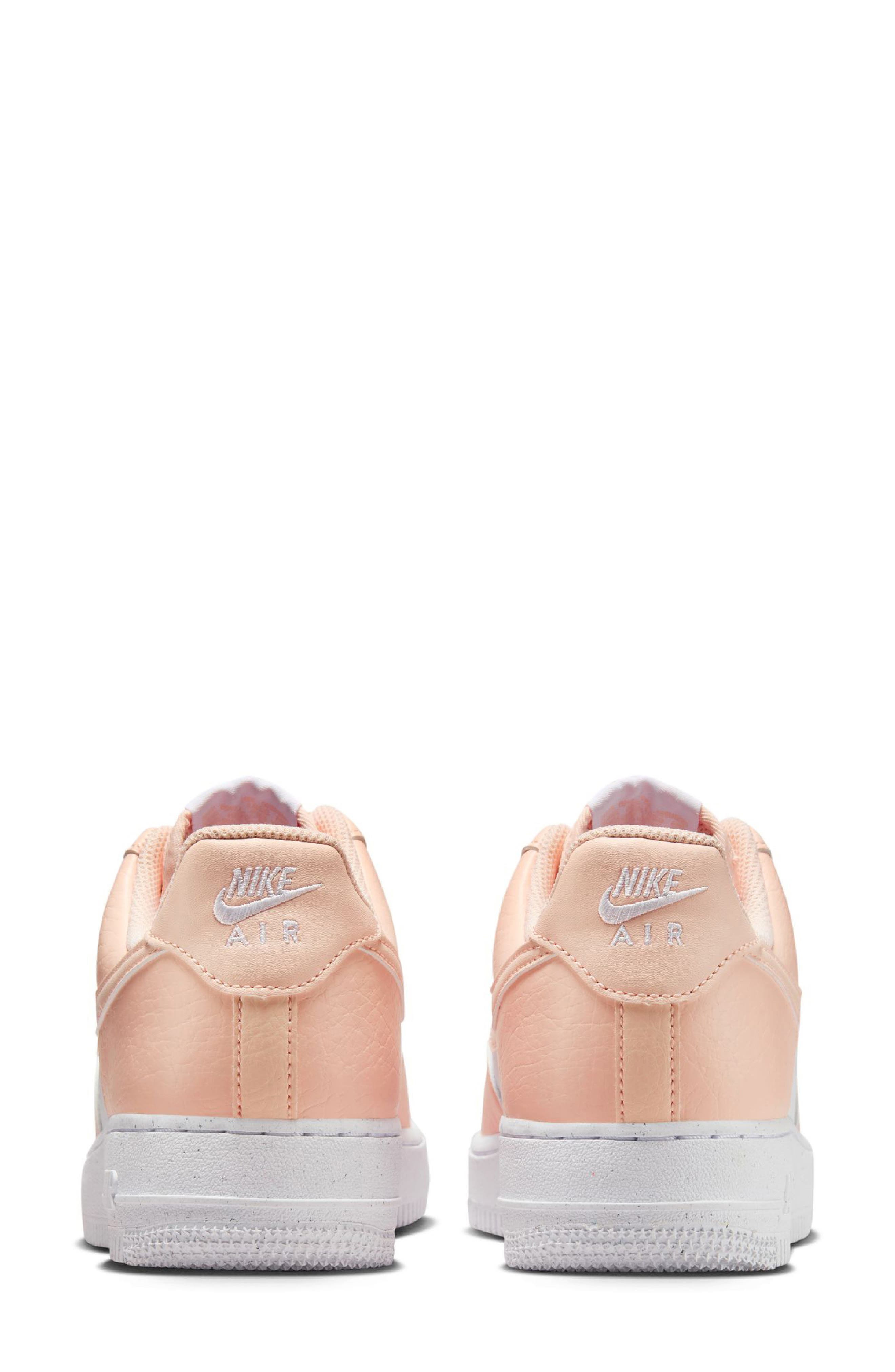 Nike Air Force 1 '07 SE Sneaker in White/Washed Coral/White at Nordstrom - 5