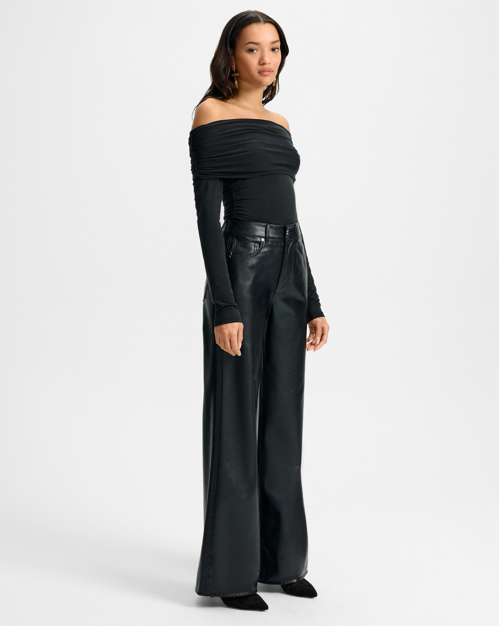KASEY WIDE-LEG PANT - 4