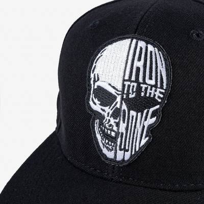 Iron Heart IHC-19-ITTB Iron Heart 'Iron To The Bone' Snapback Cap - Black outlook