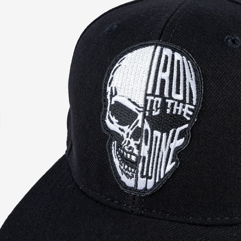 Iron Heart IHC-19-ITTB Iron Heart 'Iron To The Bone' Snapback Cap - Black outlook