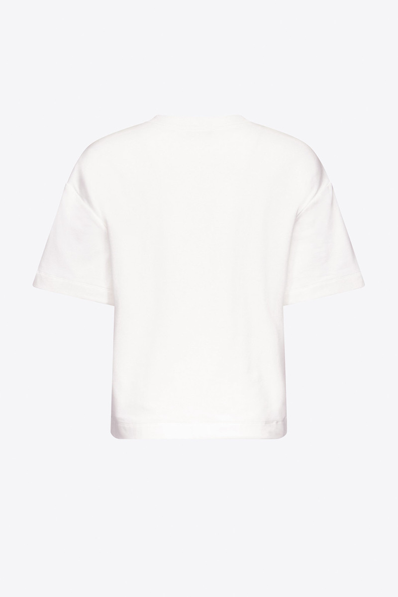 AREA CRYSTAL EMBELLISHED FLOWER T-SHIRT outlook
