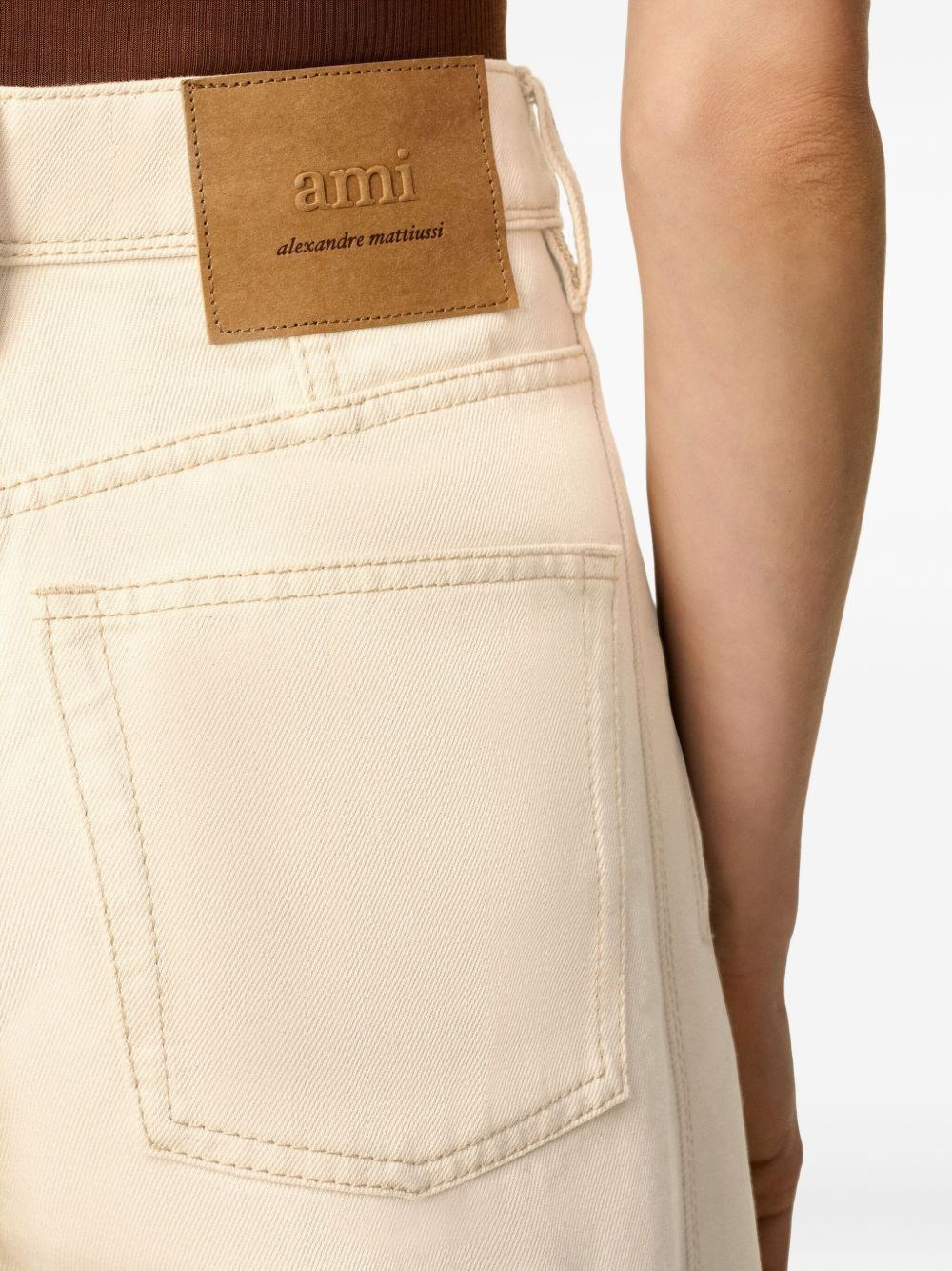 Super wide denim jeans - 4