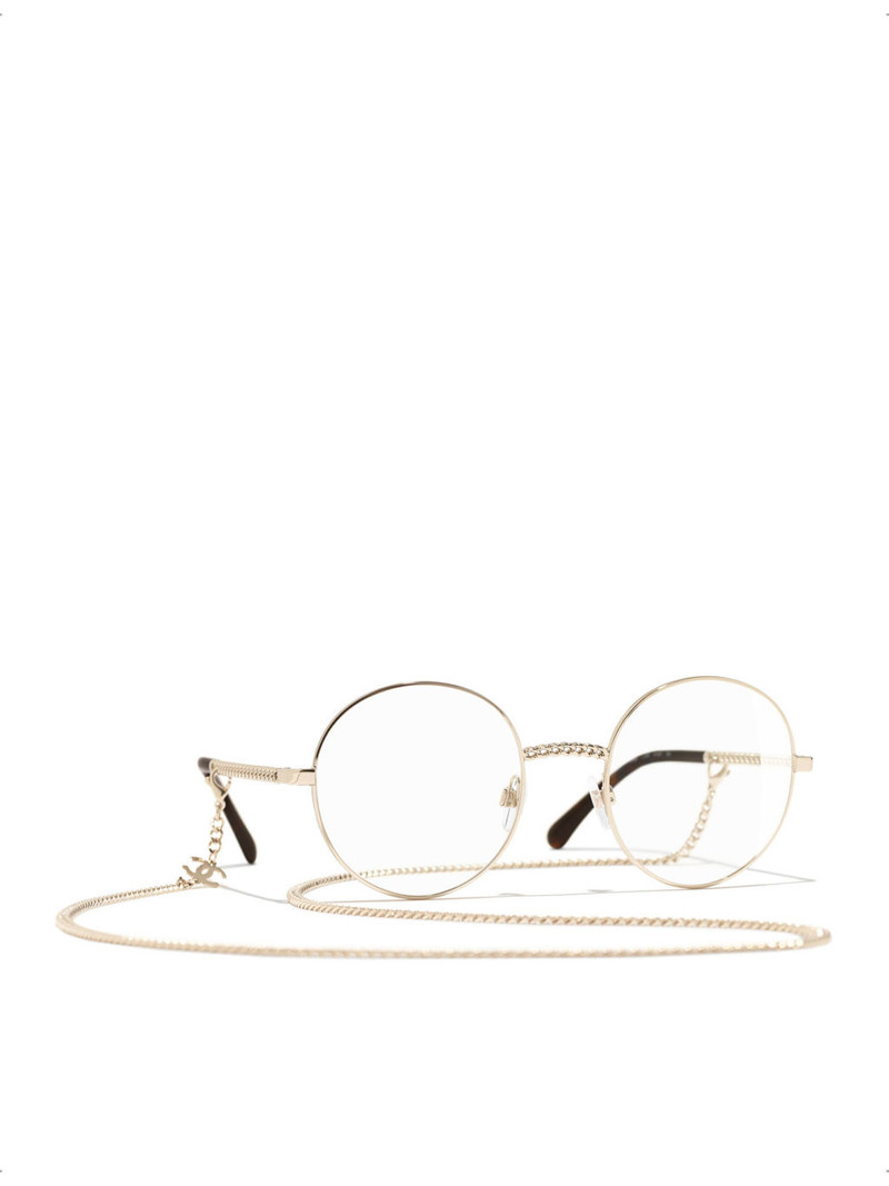 CHANEL CH2186 round-frame eyeglasses outlook
