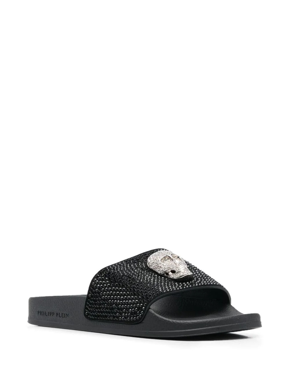 Skull strass pool slides - 2