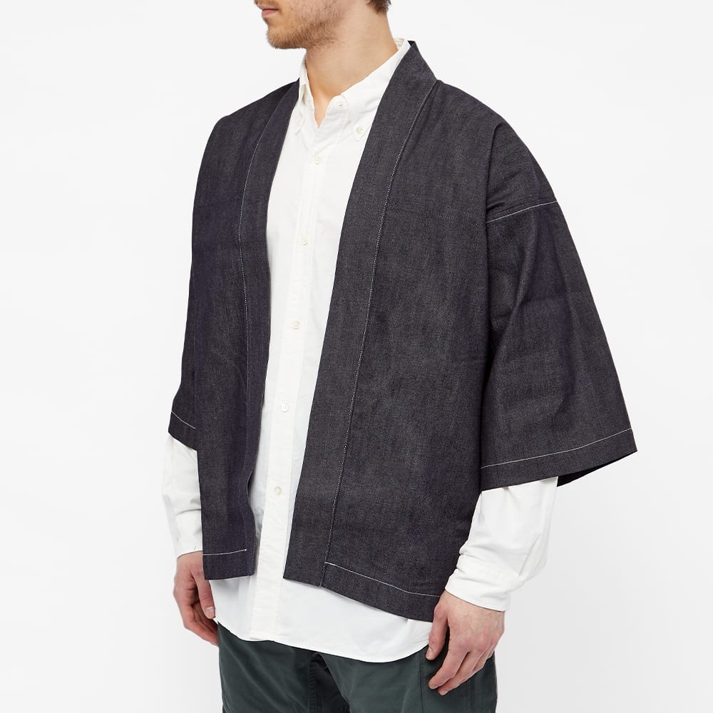 Visvim Social Sculpture Happi Unwashed Jacket - 5