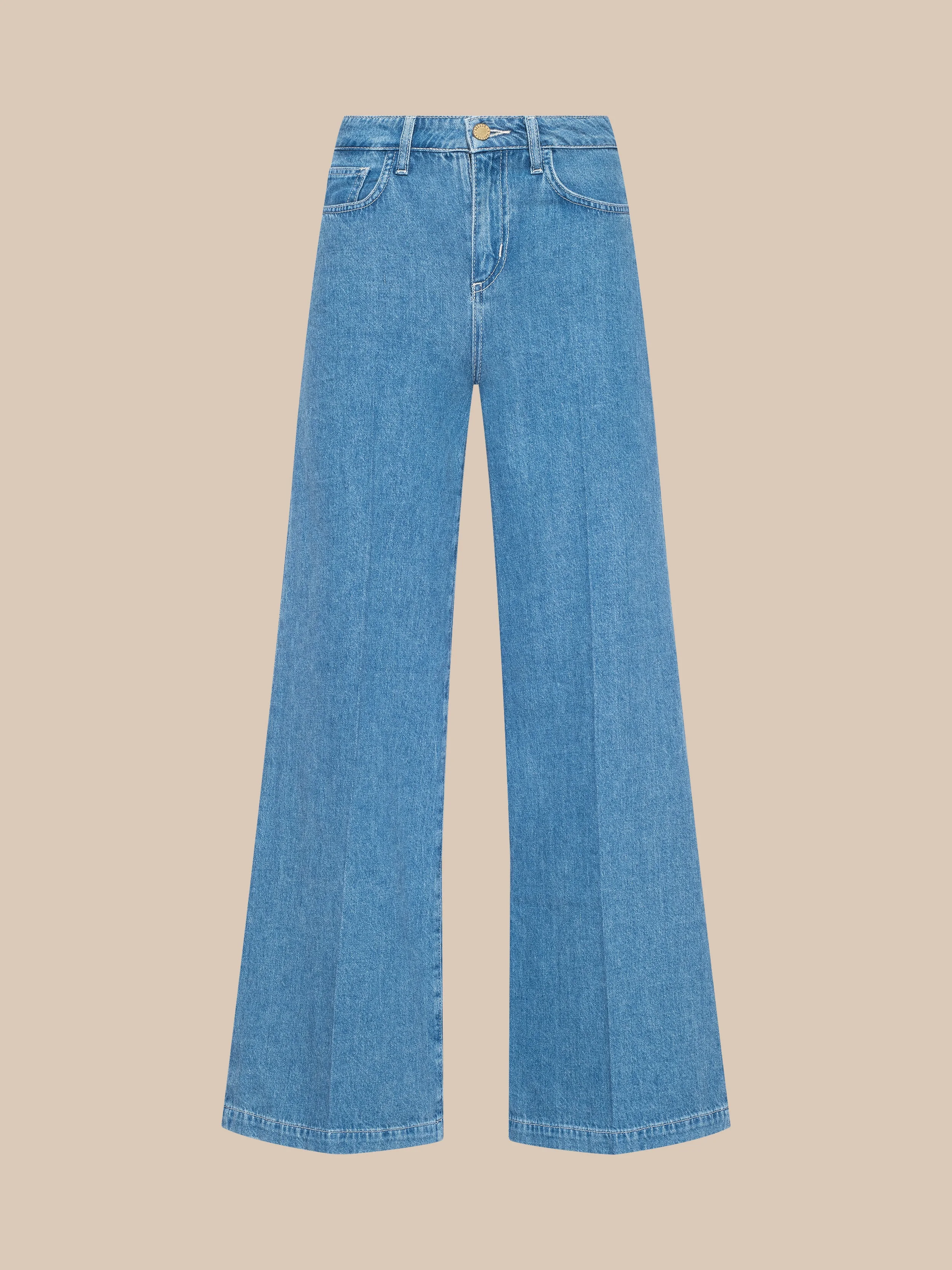 Petite Quincy Wide-Leg Jean - 1