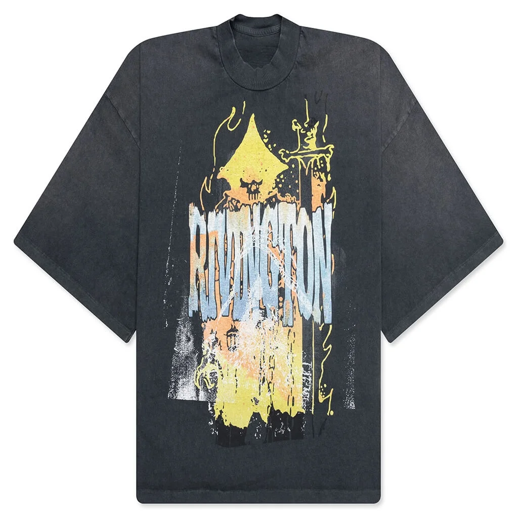 FORGIVE ME VINTAGE S/S TEE - VINTAGE BLACK - 1