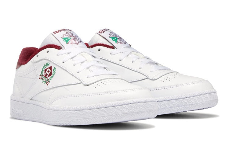 Reebok Club C 85 'Crest White Burgundy' H05810 - 3