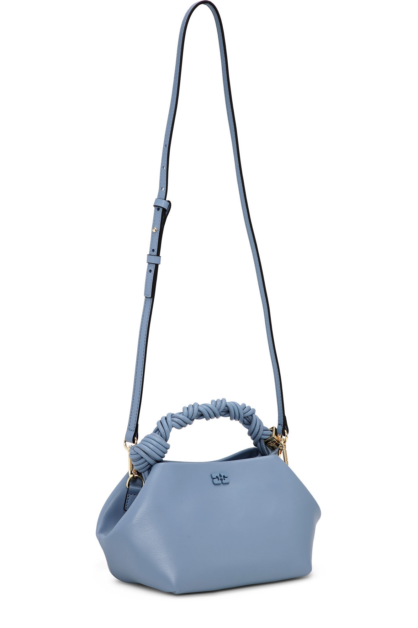 BLUE SMALL GANNI BOU BAG - 3