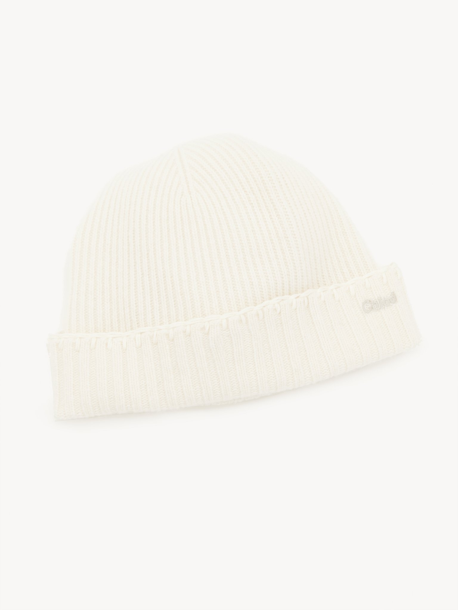 RIBBED KNIT BEANIE - 2