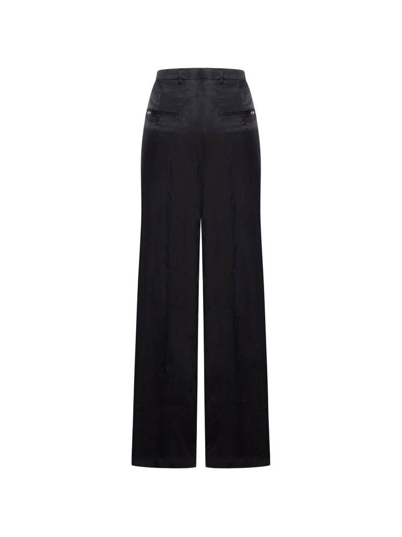 Rick Owens pressed-crease tailored trousers outlook