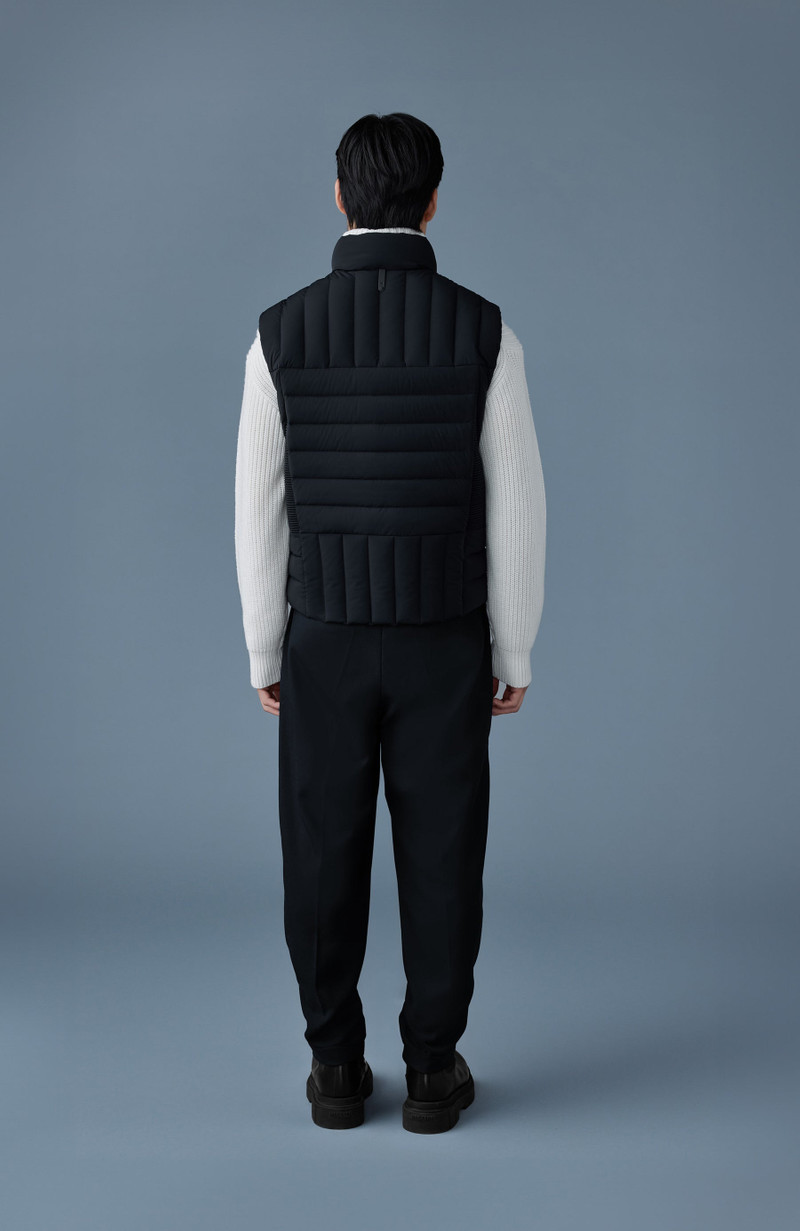 TITUS Perpendicular channel quilt down vest 4