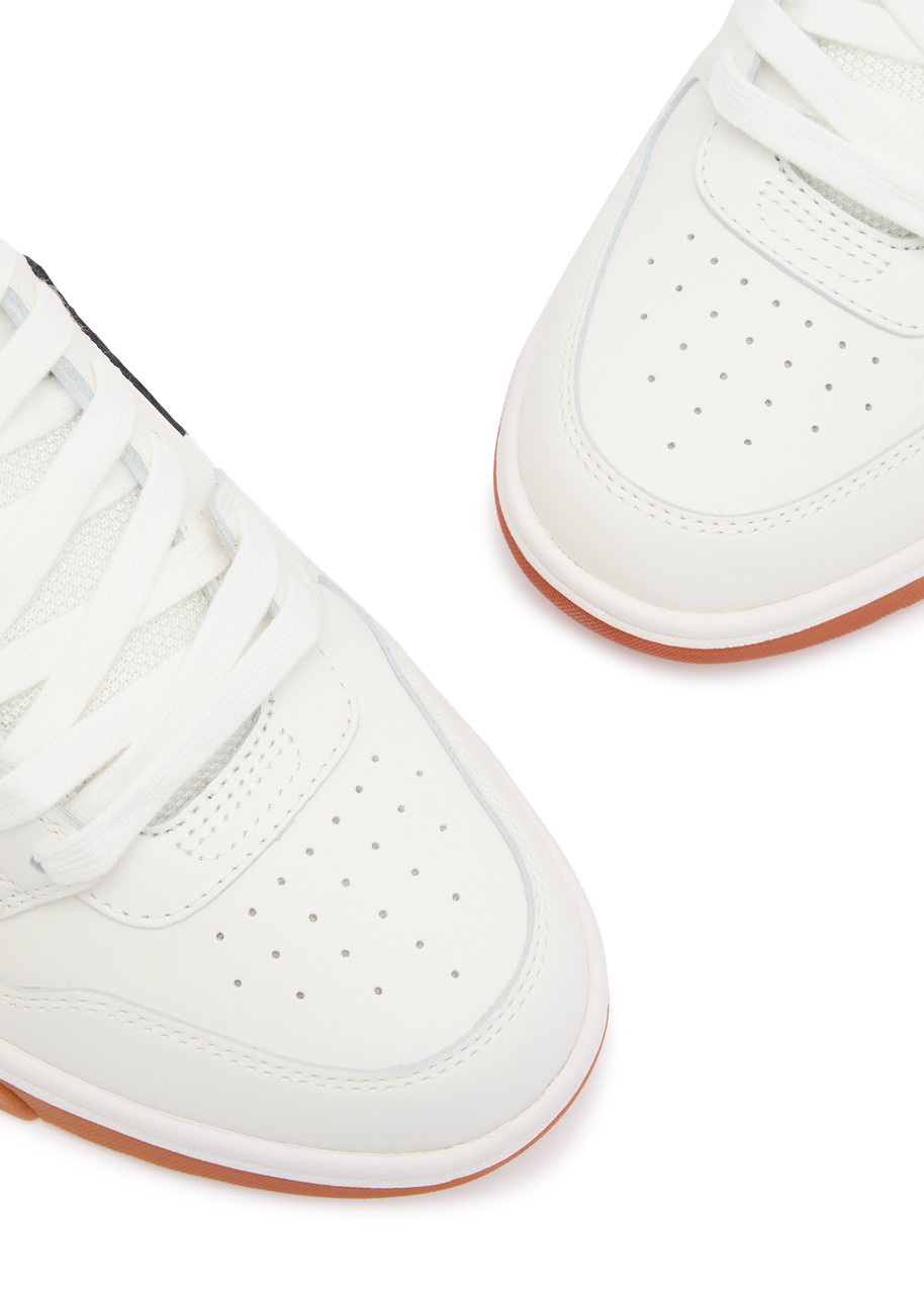 Off-white Out Of Office Leather Sneakers - 3
