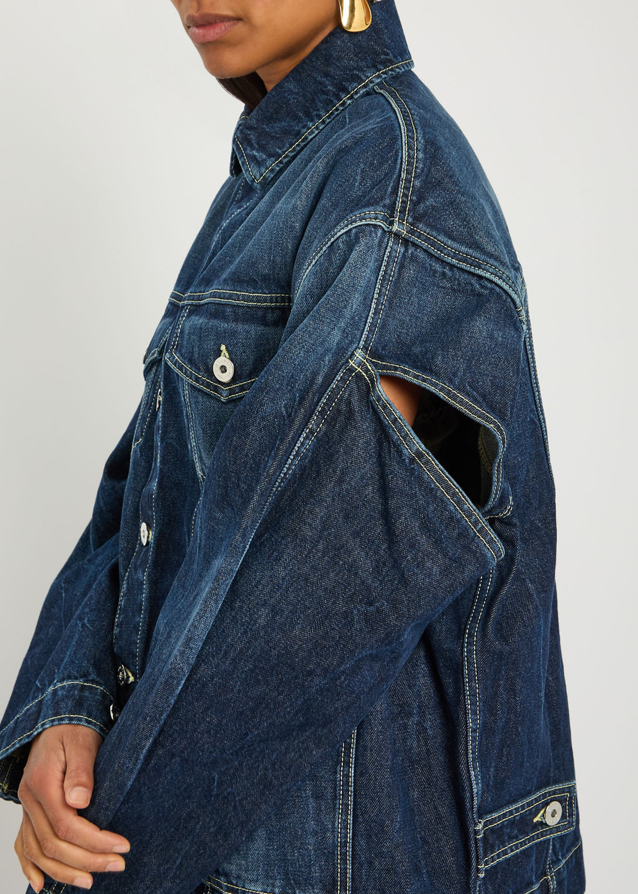 Jean Paul Gaultier Cut-out Denim Jacket - 4