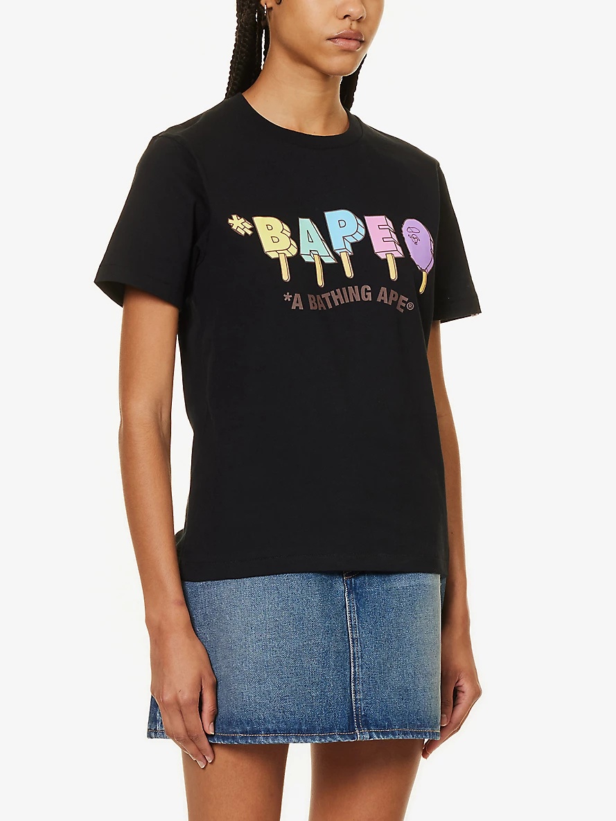 Popsicle graphic-print cotton-jersey T-shirt - 3
