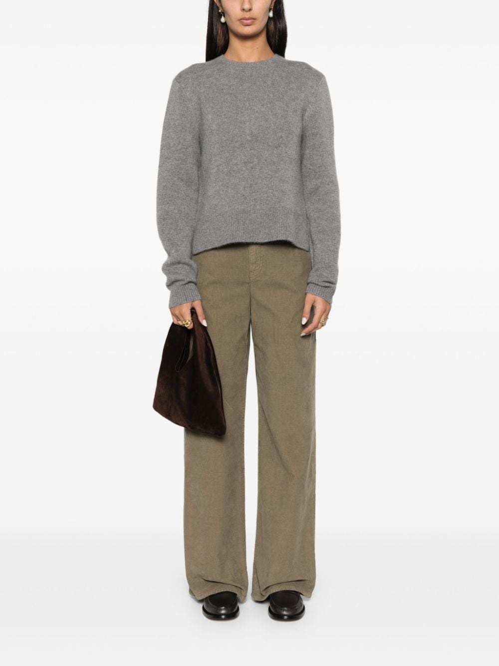 cropped sweater - 2