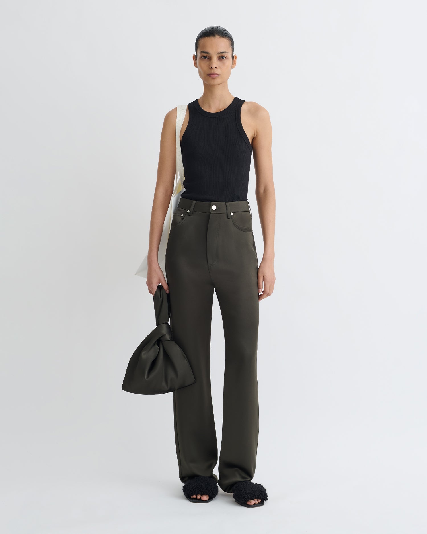 Slip Satin Pants - 2