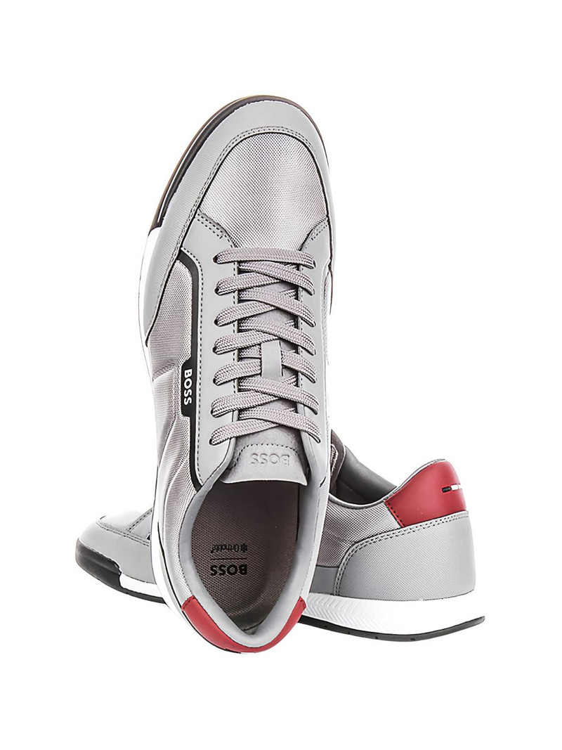 BOSS grey sneakers outlook