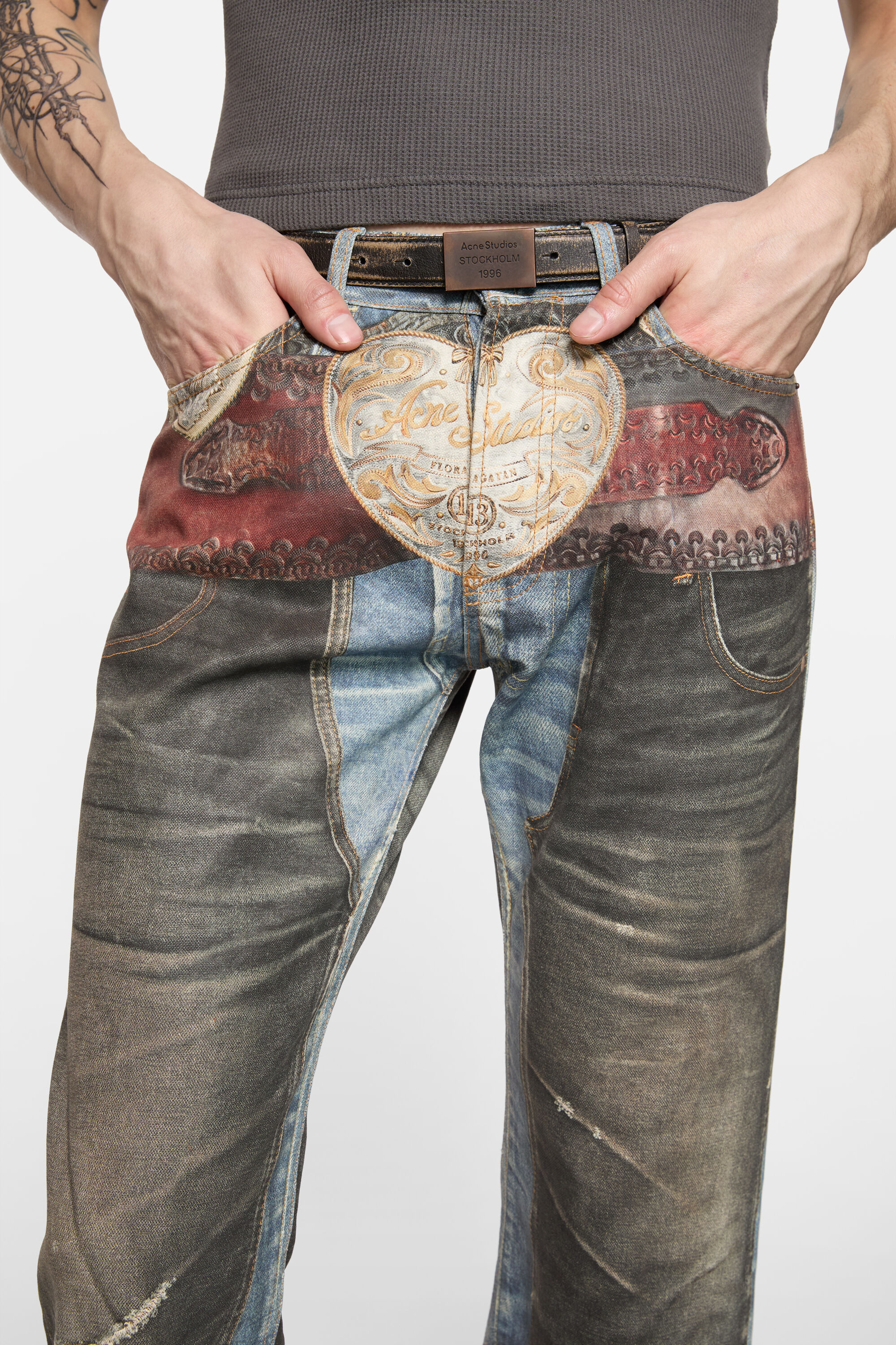 Regular fit jeans - 2010 - Blue/black - 8