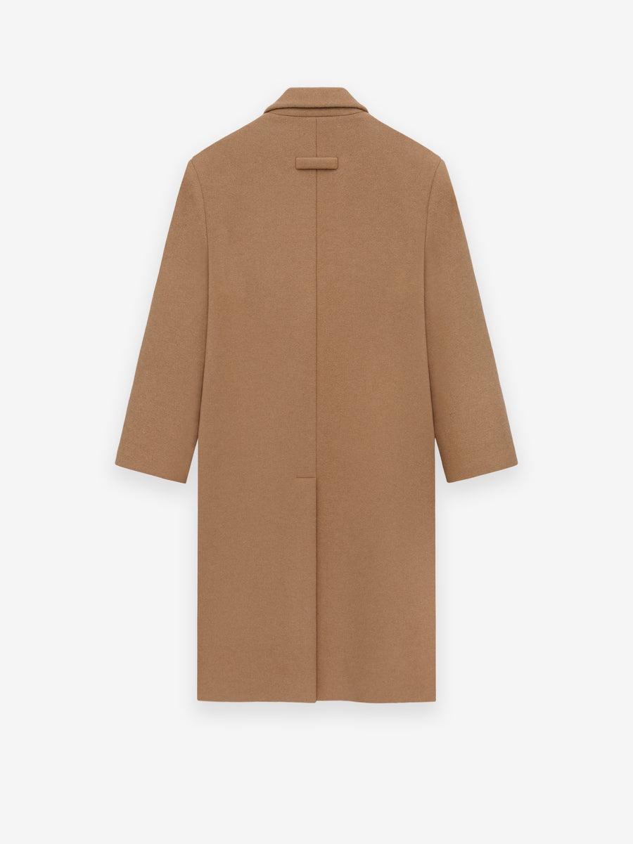 Melton Wool Overcoat - 4