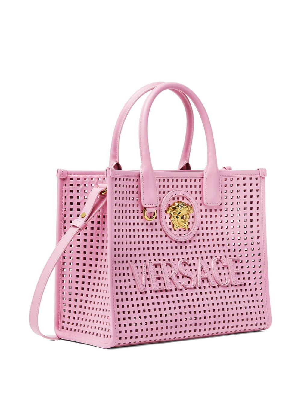 small La Medusa laser-cut tote bag - 4