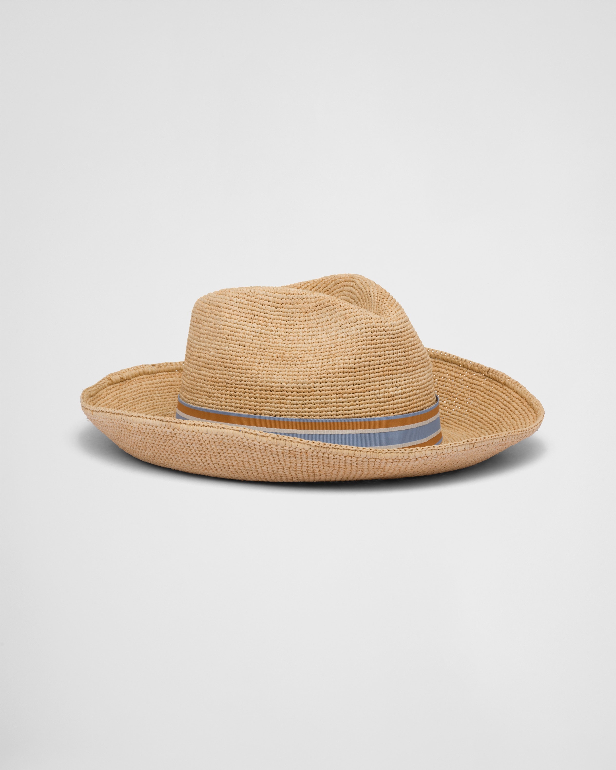 Woven fabric hat - 1