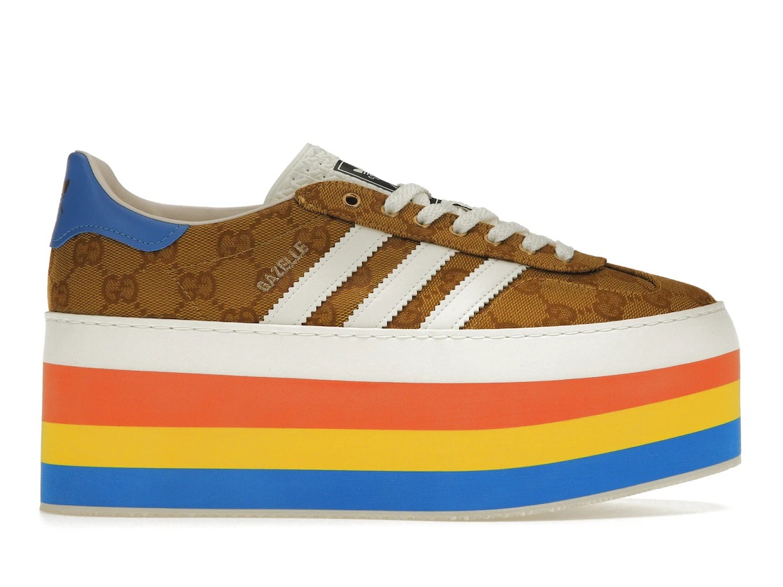 adidas x Gucci Gazelle Original GG Multicolor Platform (Women's) - 1