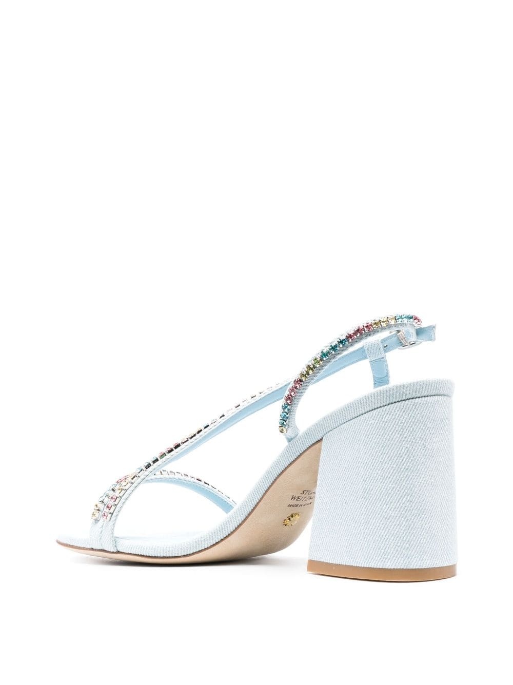 crystal-embellishment open-toe sandals - 3