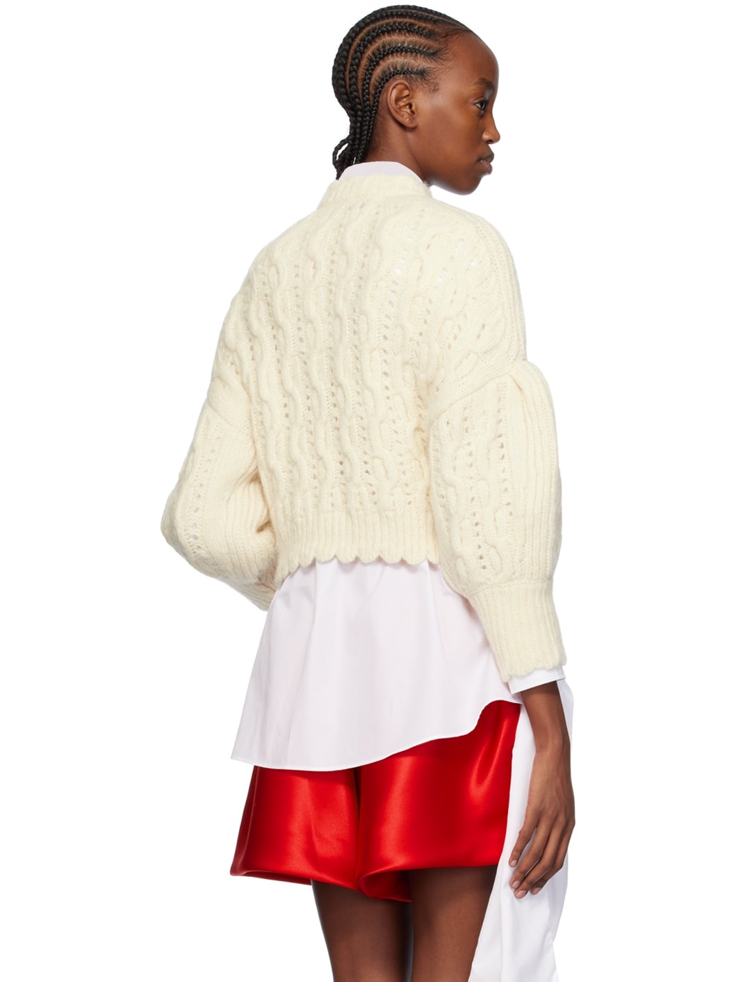 Off-White Ribbon Sweater - 3