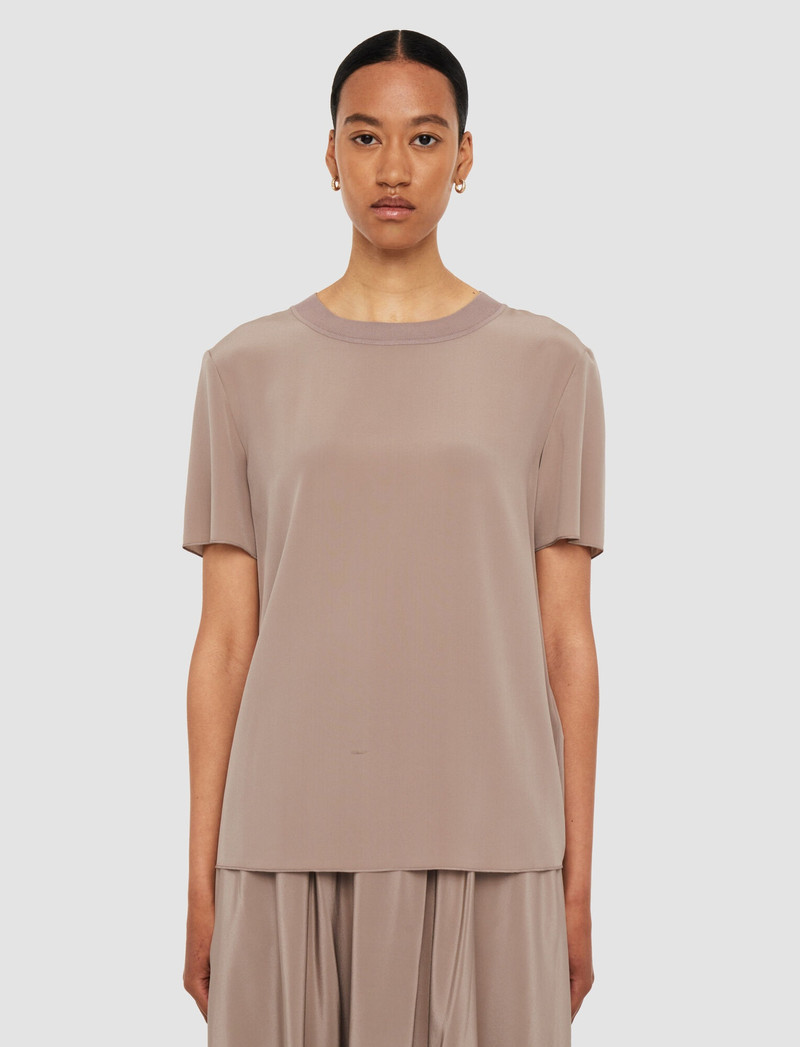 Rubin Crepe de Soie Silk Blouse 3