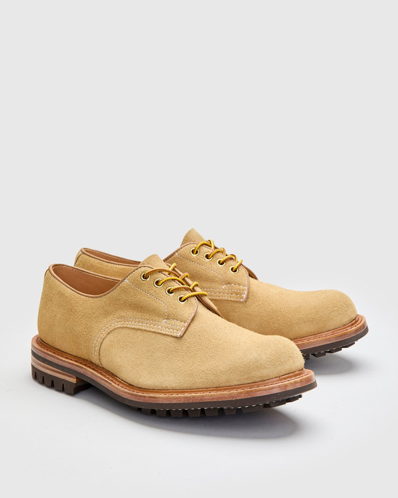 Daniel Work Shoe in Tan Hairy Suede - 1