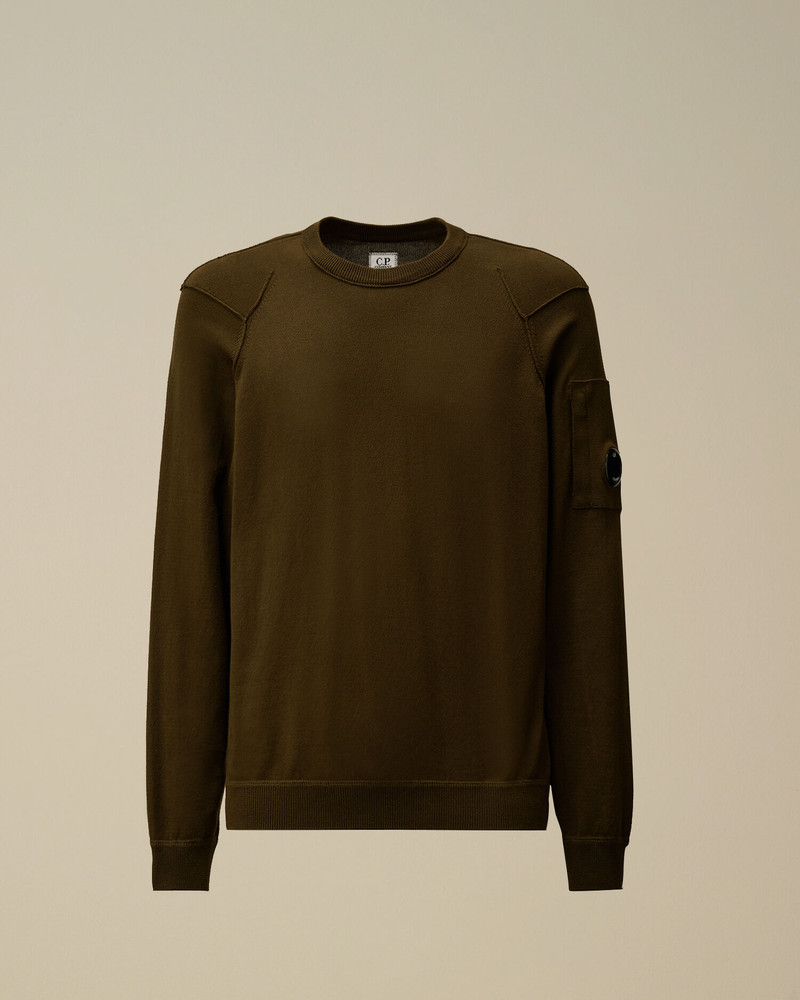 바다 섬 Crewneck 렌즈 니트 1
