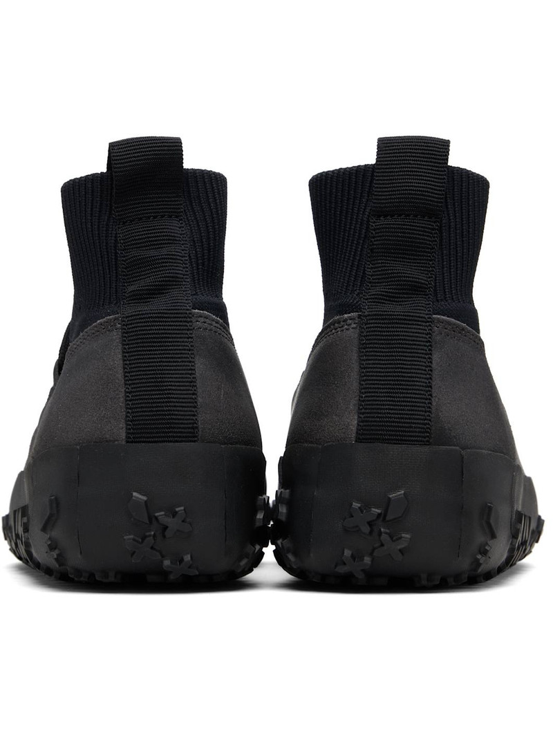 Black Vibram Wrap On Sneakers 2