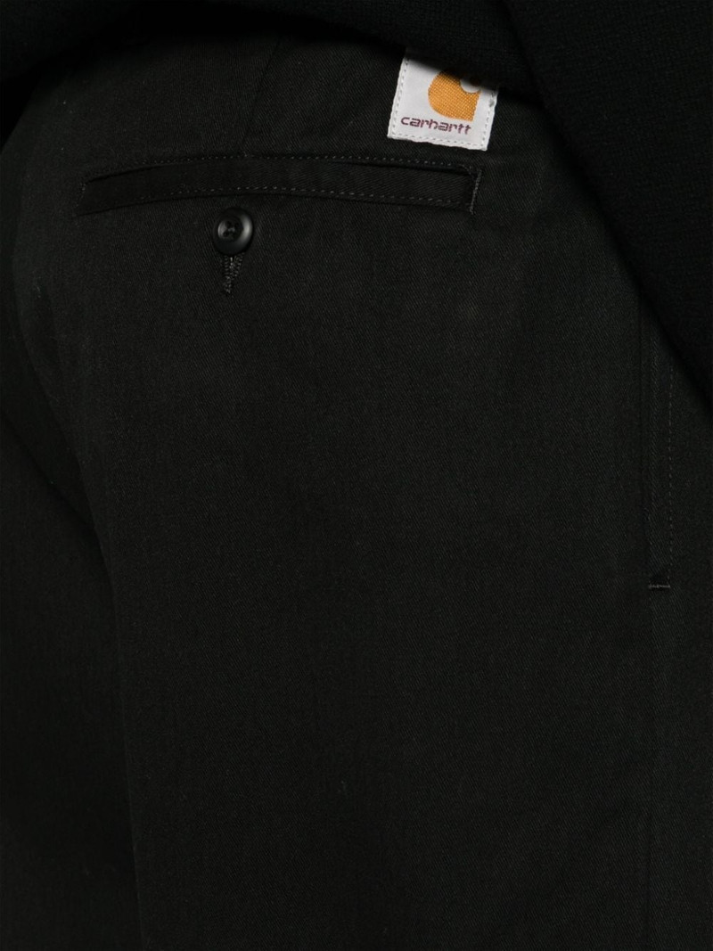 Calder mid-rise wide-leg twill trousers 5