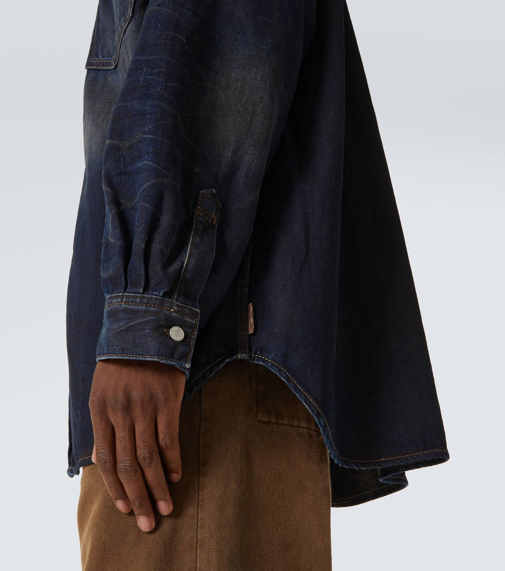 Denim overshirt - 6
