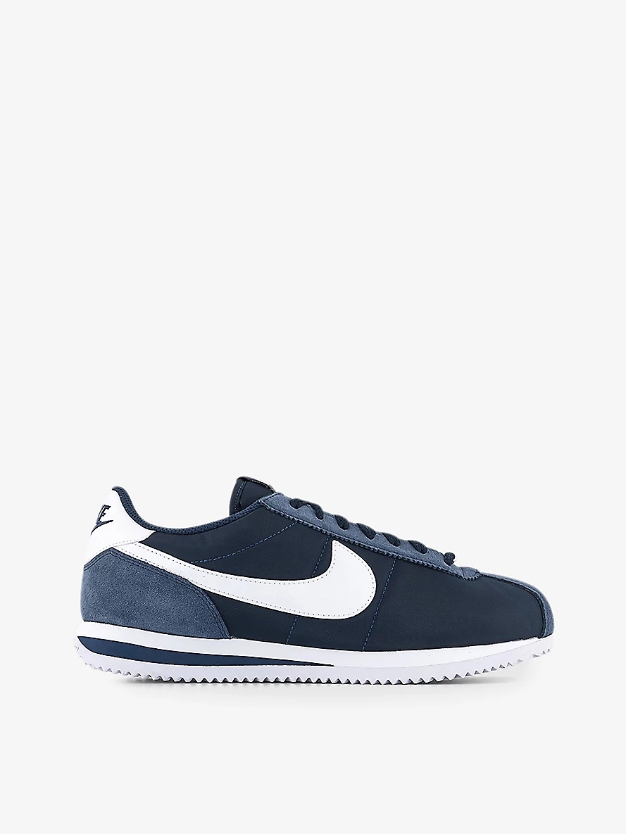 Cortez Swoosh-logo leather low-top trainers - 1